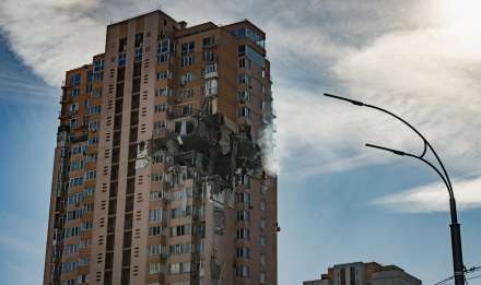 Under shelling and occupation of Ukrainian cities